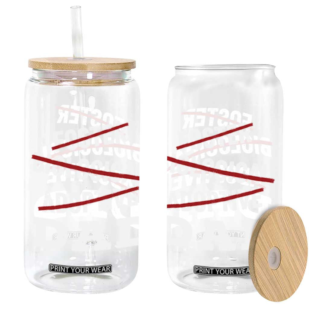 Funny Biological Adoptive Foster Dad Glass Can Fathers Day TS11 Black Print Your Wear