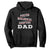 Funny Biological Adoptive Foster Dad Hoodie Fathers Day TS11 Black Print Your Wear