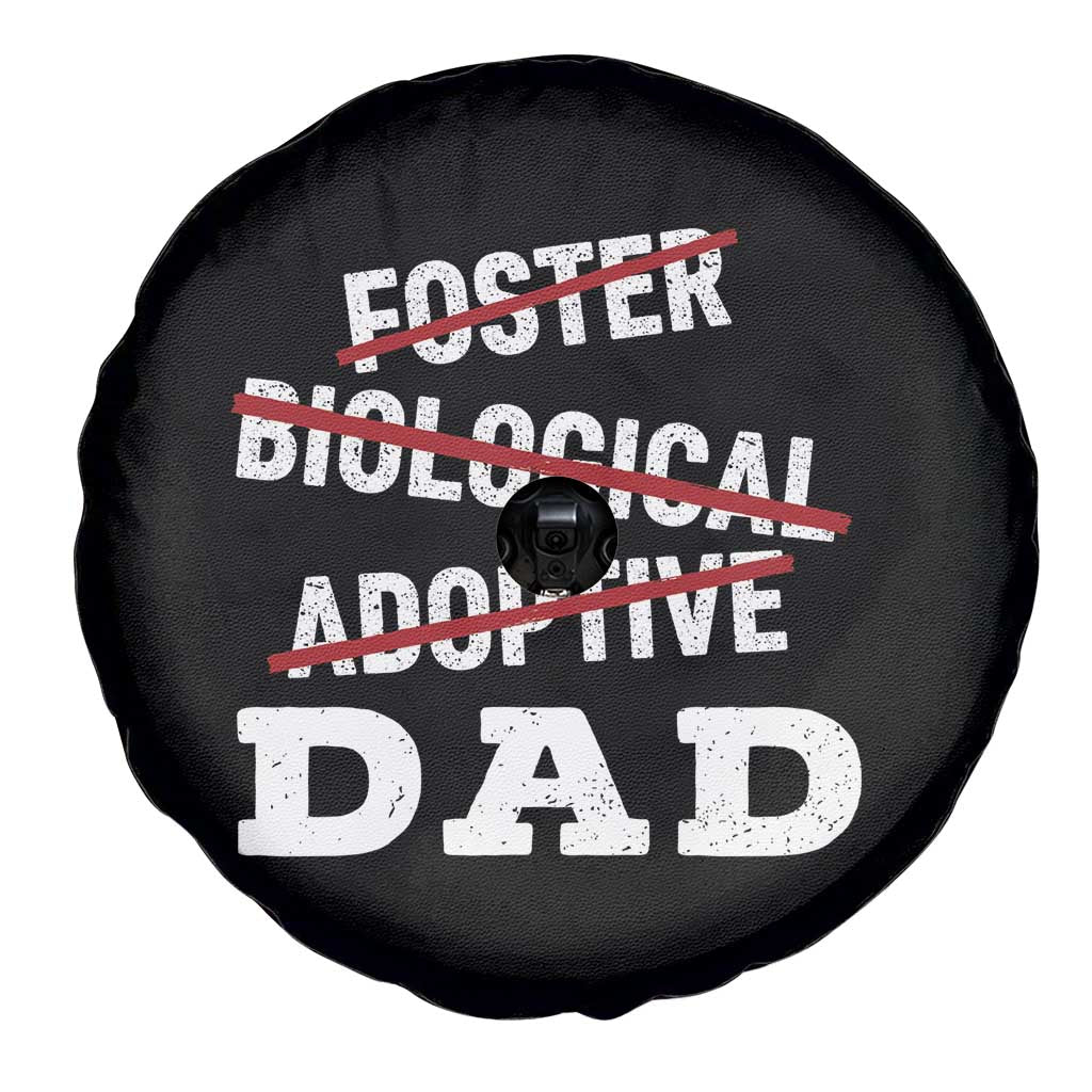 Funny Biological Adoptive Foster Dad Spare Tire Cover Fathers Day TS11 Print Your Wear