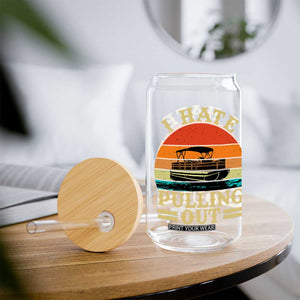 Funny Boating Boat Captain Glass Can I Hate Pulling Out Vintage Retro TS11 Print Your Wear