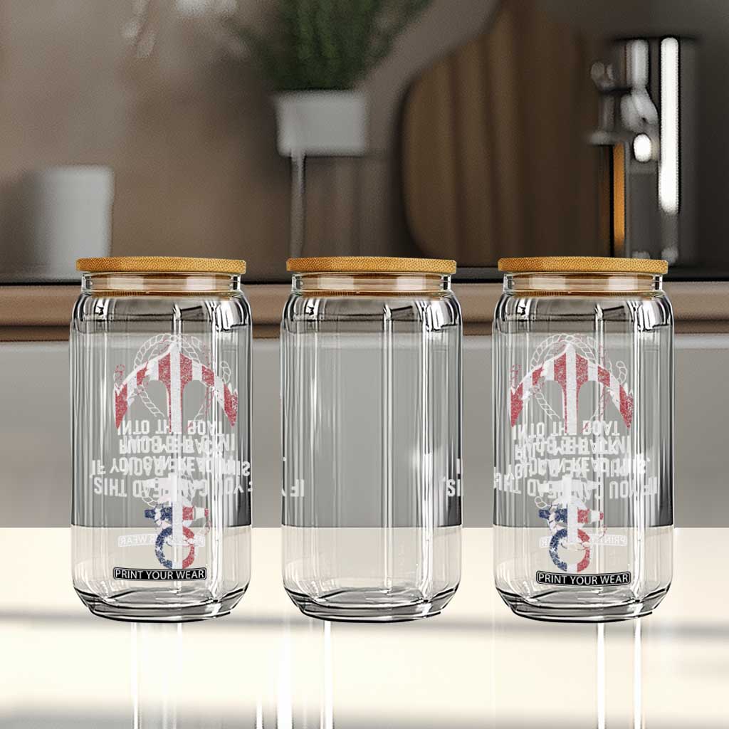 Funny Boating Captain Glass Can If You Can Read This Pull Me Back Into The Boat TS11 Print Your Wear