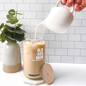 Funny Bold Badass Superhuman Glass Can Sarcastic Old Man Fathers Day TS11 Print Your Wear