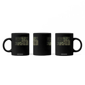 Funny Bonus Dad Coffee Mug Step Dad Camo American Flag Fathers Day TS10 Print Your Wear