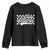 Funny Boy Mama Youth Sweatshirt Mama Of Boy Checkerboard Mother's Day TS11 Black Print Your Wear