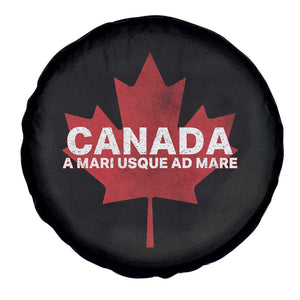 Funny Canada A Mari Usque Ad Mare Spare Tire Cover Canadian Flag Patriotic TS11 Print Your Wear