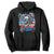 Funny Chill The Fourth Out 4th Of July Hoodie Patriotic Skeleton Popsicle US Flag TS11 Black Print Your Wear