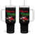 Funny Christmas Beers Tumbler With Handle Merry Drunk I'm Christmas Santa TS11 One Size: 40 oz Black Print Your Wear