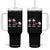 Funny Christmas Wine Tumbler With Handle Drink Drank Drunk Snowman Xmas TS11 One Size: 40 oz Black Print Your Wear