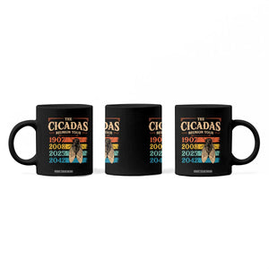 Funny Cicada Brood XIV 2025 Coffee Mug Periodical Cicada Tour 1907 2008 2042 TS11 Print Your Wear