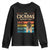 Funny Cicada Brood XIV 2025 Youth Sweatshirt Periodical Cicada Tour 1907 2008 2042 TS11 Black Print Your Wear