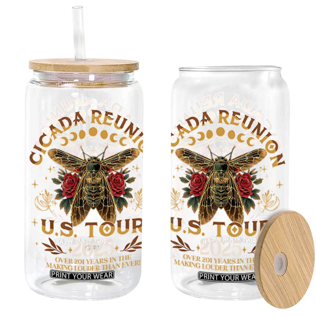 Funny Cicada Reunion US Tour 2025 Glass Can Over 201 Years In The Making Louder Than Ever TS11 Black Print Your Wear