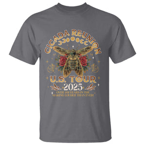 Funny Cicada Reunion US Tour 2025 T Shirt Over 201 Years In The Making Louder Than Ever TS11 Charcoal Print Your Wear