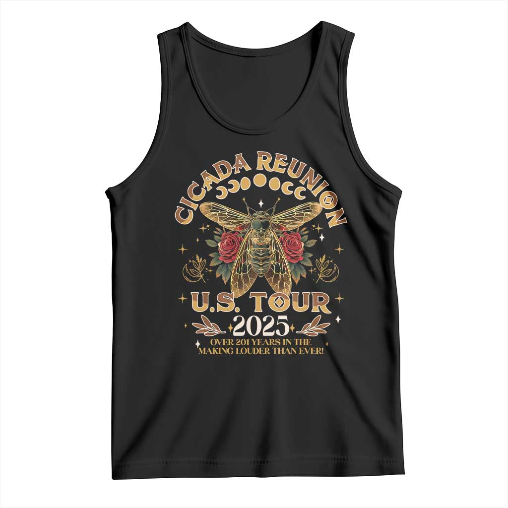 Funny Cicada Reunion US Tour 2025 Tank Top Over 201 Years In The Making Louder Than Ever TS11 Black Print Your Wear