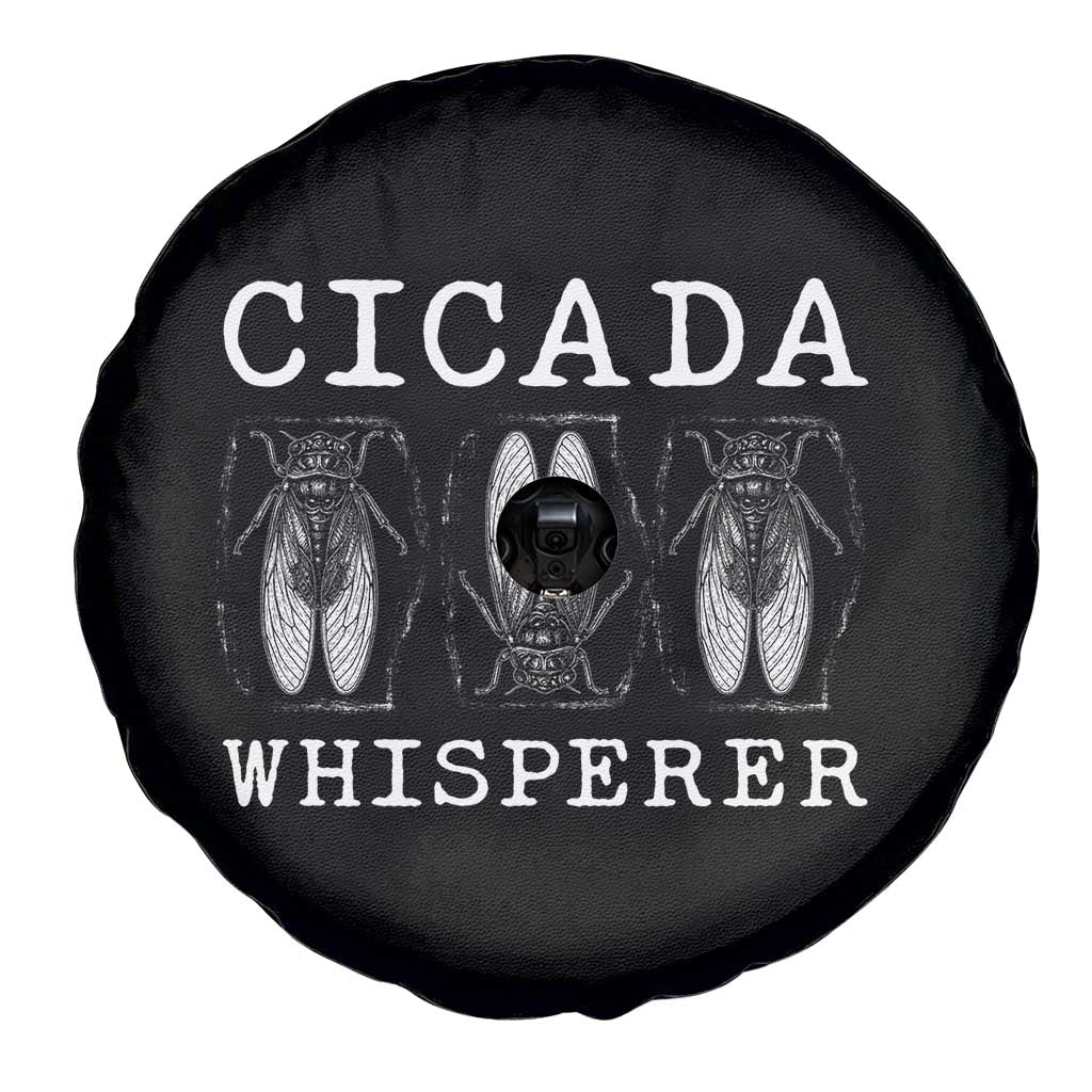 Funny Cicada Whisperer Spare Tire Cover Periodical Cicada Swarm TS11 Print Your Wear