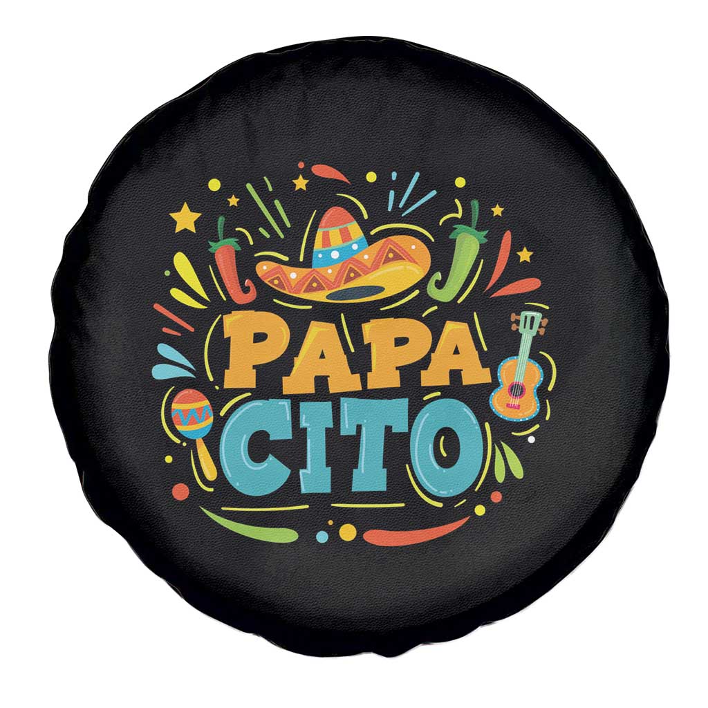 Funny Cinco De Mayo Father's Day Mexican Papacito Spare Tire Cover Sombrero Hat TS11 Print Your Wear