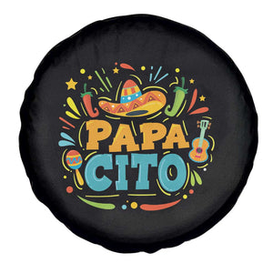 Funny Cinco De Mayo Father's Day Mexican Papacito Spare Tire Cover Sombrero Hat TS11 Print Your Wear