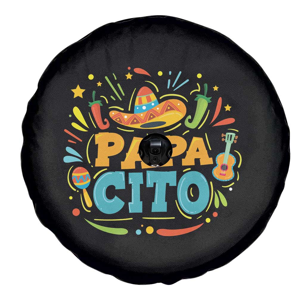 Funny Cinco De Mayo Father's Day Mexican Papacito Spare Tire Cover Sombrero Hat TS11 Print Your Wear