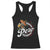 Funny Cinco De Mayo Racerback Tank Top Borracho Pero Buen Muchacho Mexican Skeleton With Beers TS11 Black Print Your Wear