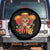 Funny Cinco De Mayo Sugar Skull Sombrero Hat Bow Spare Tire Cover TS11 No hole Black Print Your Wear
