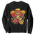 Funny Cinco De Mayo Sugar Skull Sombrero Hat Bow Sweatshirt TS11 Black Print Your Wear