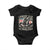 Funny Cowboy Dad Like A Regular Dad But Cooler Baby Onesie Western Country Dad Father's Day TS11 Black Print Your Wear