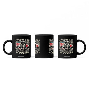 Funny Cowboy Dad Like A Regular Dad But Cooler Coffee Mug Western Country Dad Fathers Day TS11 Print Your Wear
