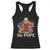 Funny Da Pope America Chicago Leo XIV Racerback Tank Top Hotdog And Beer TS11 Black Print Your Wear