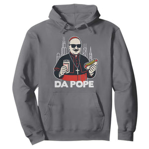 Funny Da Pope Chicago Hot Dog Hoodie 267th Pope Leo XIV TS02 Charcoal Print Your Wear