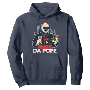 Funny Da Pope Chicago Hot Dog Hoodie 267th Pope Leo XIV TS02 Navy Print Your Wear