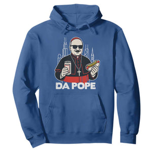 Funny Da Pope Chicago Hot Dog Hoodie 267th Pope Leo XIV TS02 Royal Blue Print Your Wear