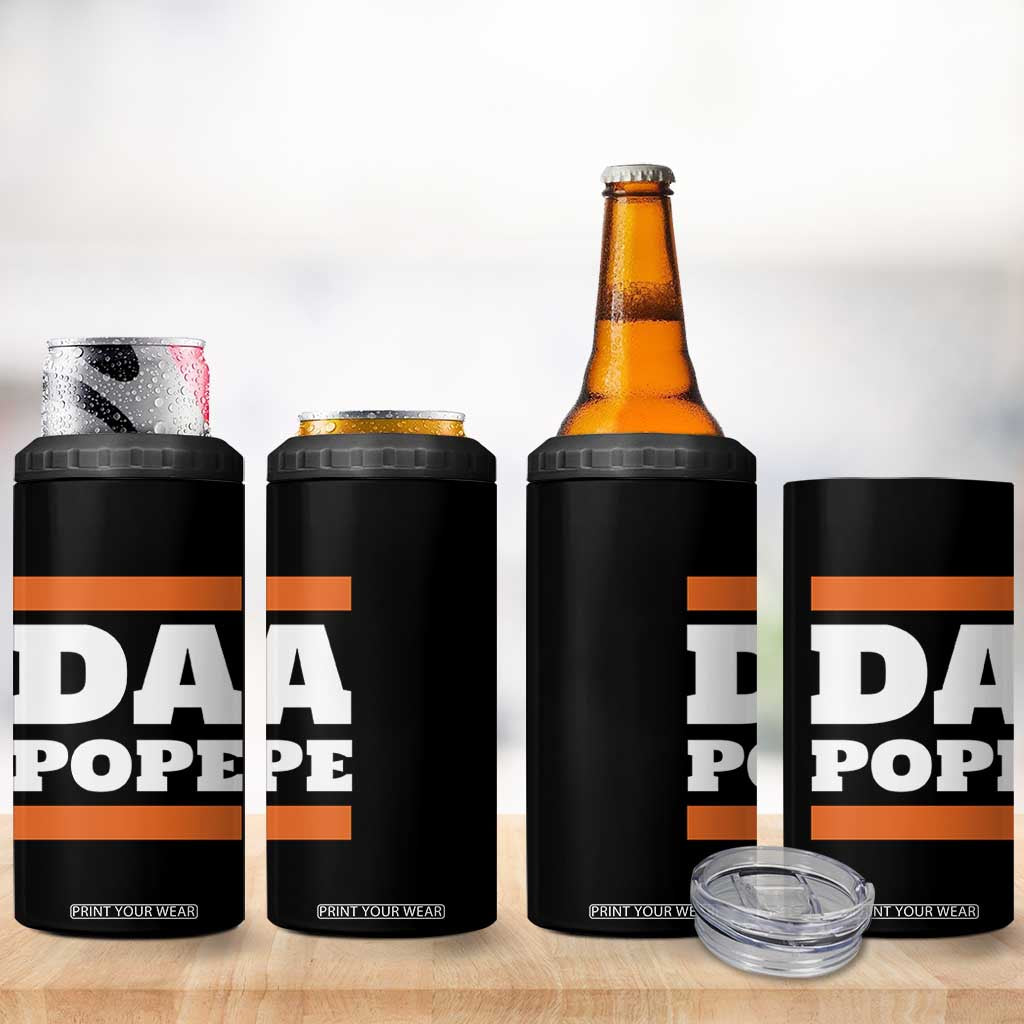 Funny Da Pope From America Chicago 4 in 1 Can Cooler Tumbler TS11 Print Your Wear