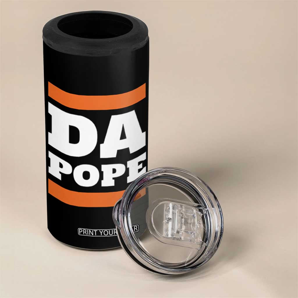 Funny Da Pope From America Chicago 4 in 1 Can Cooler Tumbler TS11 Print Your Wear
