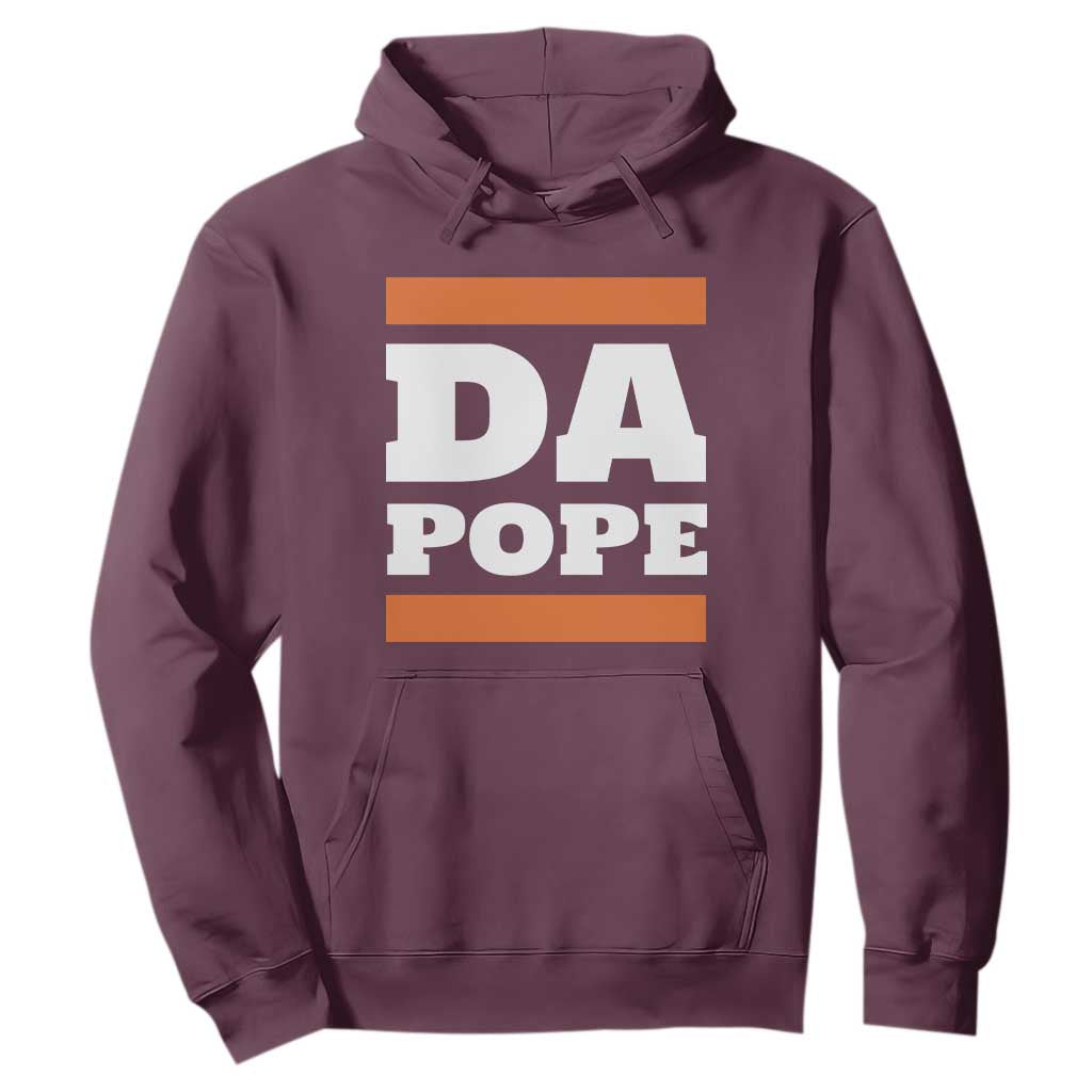 Funny Da Pope From America Chicago Hoodie TS11 Maroon Print Your Wear