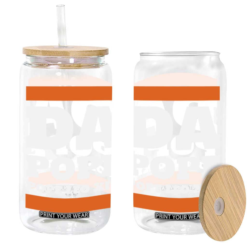 Funny Da Pope From America Chicago Pope Leo XIV Glass Can TS11 Black Print Your Wear