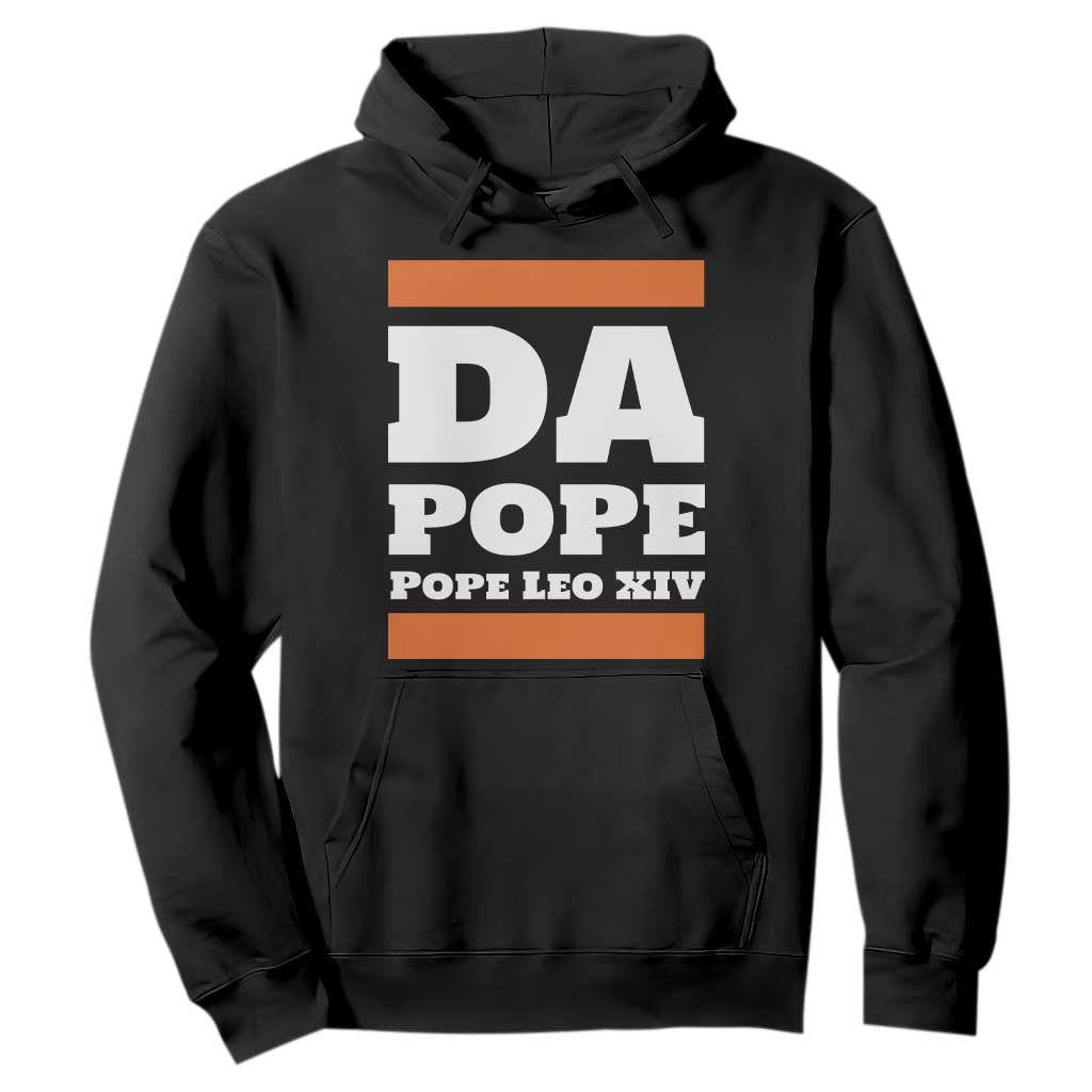 Funny Da Pope From America Chicago Pope Leo XIV Hoodie TS11 Black Print Your Wear