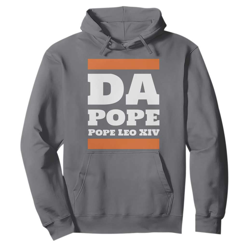 Funny Da Pope From America Chicago Pope Leo XIV Hoodie TS11 Charcoal Print Your Wear