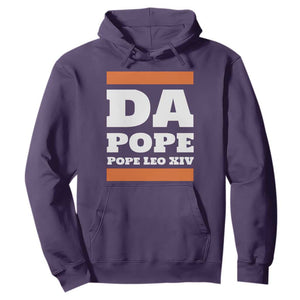 Funny Da Pope From America Chicago Pope Leo XIV Hoodie TS11 Purple Print Your Wear