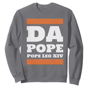 Funny Da Pope From America Chicago Pope Leo XIV Sweatshirt TS11 Charcoal Print Your Wear