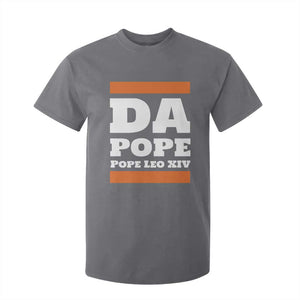 Funny Da Pope From America Chicago Pope Leo XIV T Shirt For Kid TS11 Charcoal Print Your Wear