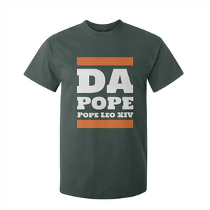 Funny Da Pope From America Chicago Pope Leo XIV T Shirt For Kid TS11 Dark Forest Green Print Your Wear