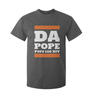 Funny Da Pope From America Chicago Pope Leo XIV T Shirt For Kid TS11 Dark Heather Print Your Wear