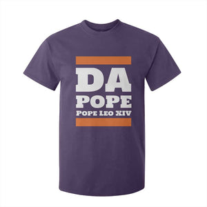 Funny Da Pope From America Chicago Pope Leo XIV T Shirt For Kid TS11 Purple Print Your Wear