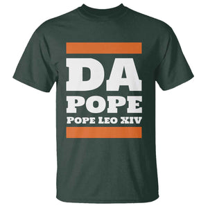 Funny Da Pope From America Chicago Pope Leo XIV T Shirt TS11 Dark Forest Green Print Your Wear
