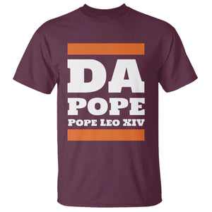 Funny Da Pope From America Chicago Pope Leo XIV T Shirt TS11 Maroon Print Your Wear