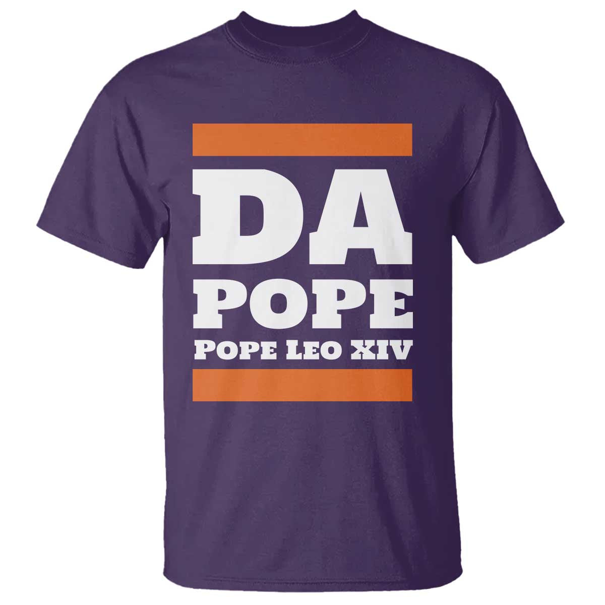 Funny Da Pope From America Chicago Pope Leo XIV T Shirt TS11 Purple Print Your Wear
