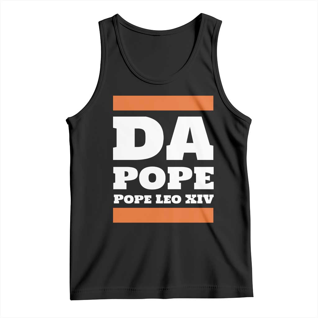 Funny Da Pope From America Chicago Pope Leo XIV Tank Top TS11 Black Print Your Wear