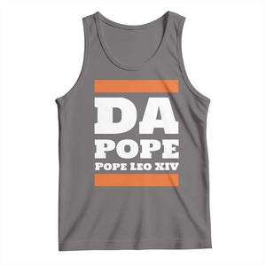 Funny Da Pope From America Chicago Pope Leo XIV Tank Top TS11 Deep Heather Print Your Wear