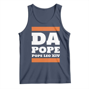 Funny Da Pope From America Chicago Pope Leo XIV Tank Top TS11 Navy Print Your Wear