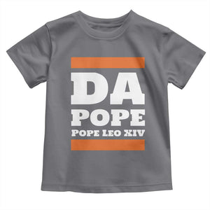 Funny Da Pope From America Chicago Pope Leo XIV Toddler T Shirt TS11 Charcoal Print Your Wear