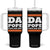 Funny Da Pope From America Chicago Pope Leo XIV Tumbler With Handle TS11 One Size: 40 oz Black Print Your Wear